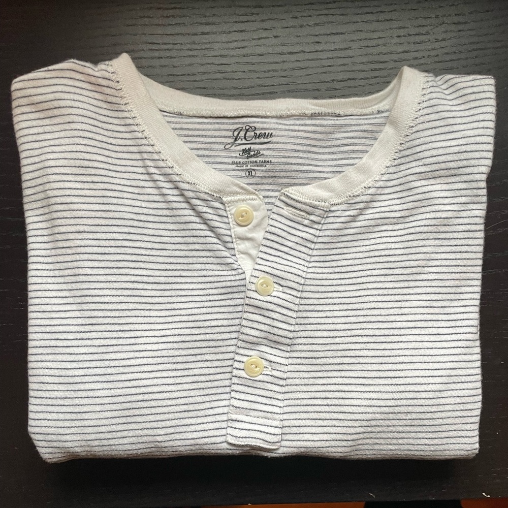 Striped J Crew Shirt